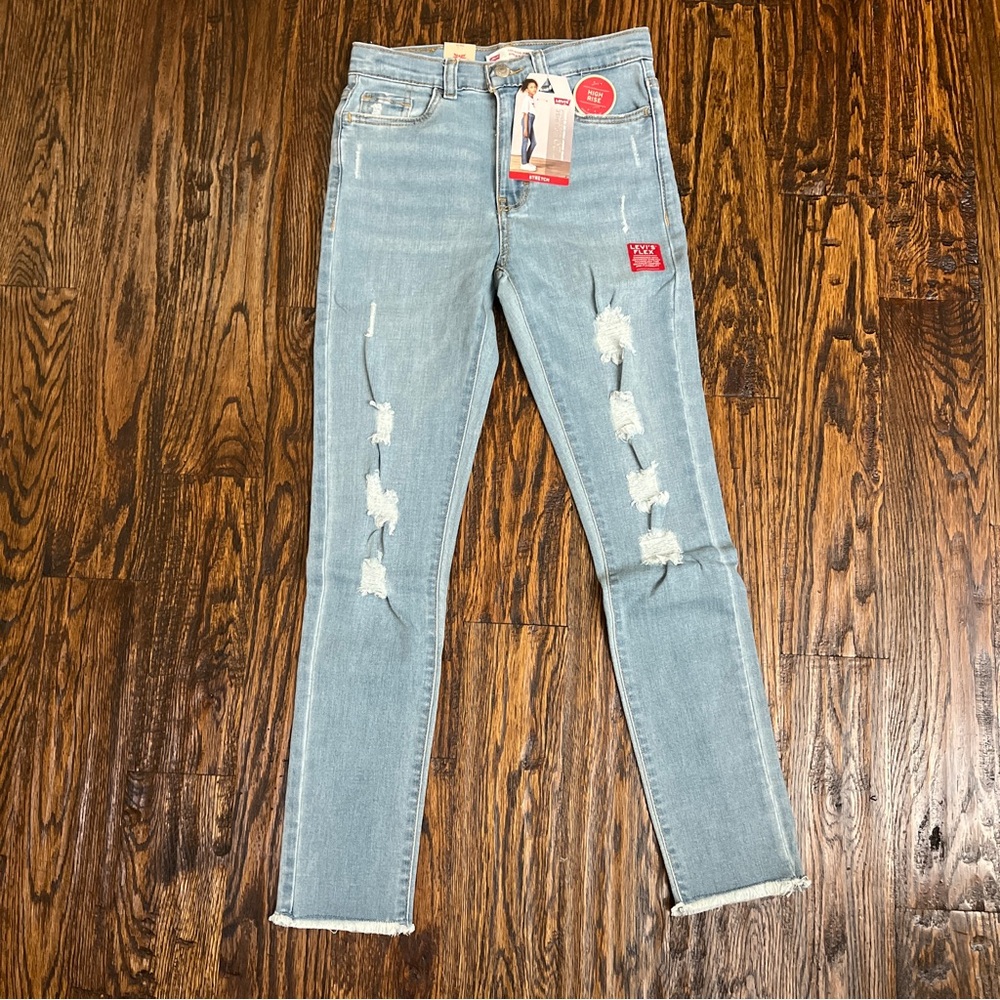 Levi's Girls' 720 High Rise Super Skinny Fit Jeans Size 10